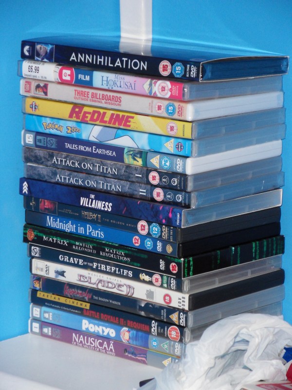 Unwatched DVD's